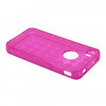 Wholesale iPhone 4S 4 Argley TPU Gel Case (Hot Pink)